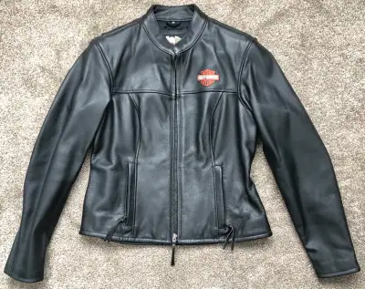 Women's Harley Davidson Leather Riding Jacket, View more
