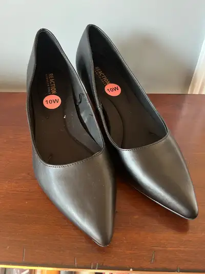 Womens black pumps size 10 Wide NEW, View more