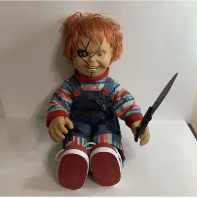 Bride of Chucky 24" Animated Talking Chucky Doll, View more