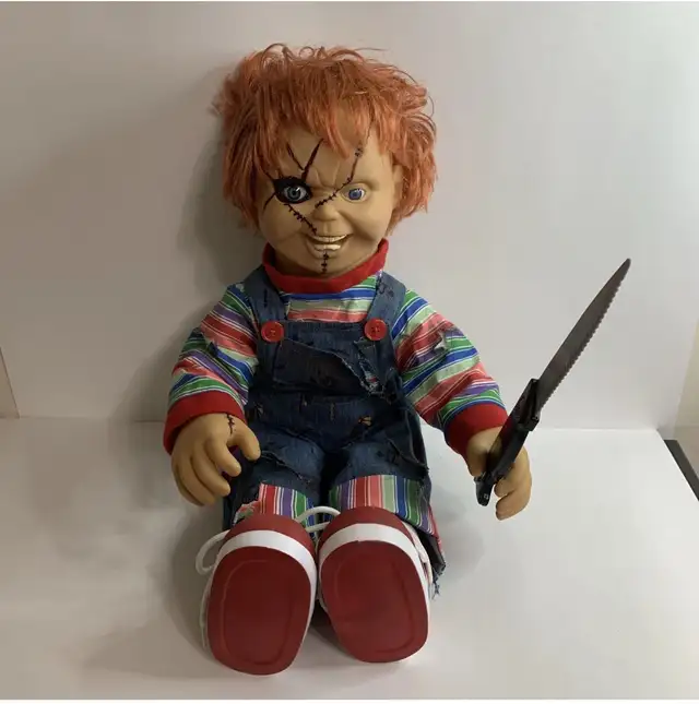 Bride of Chucky 24" Animated Talking Chucky Doll in Toys & Games in Kitchener / Waterloo - Image 2