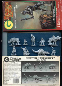 1505 Monster Manuscript Vol. V Grenadier Models AD&D 25mm 1986
