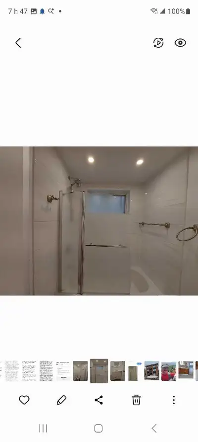 Superbe et spacieux 4 1/2 au 1er étage d'un triplex, entièrement rénové au goût du jour. Concept air...