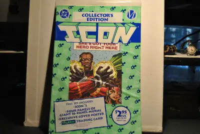 1993 DC ICON #1 Factory Bagged Comic Book, View more