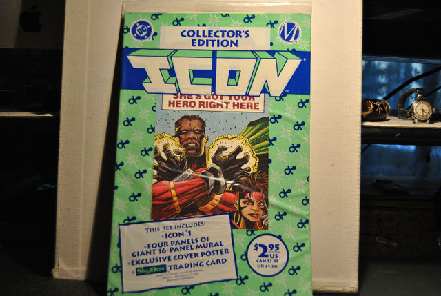1993 DC ICON #1 Factory Bagged Comic Book in Comics & Graphic Novels in Vancouver