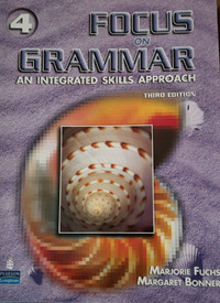 Focus on Grammar 4 edition Marjorie Fuchs cd includes Pearson 