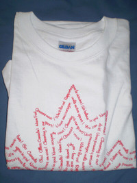 Canada XL white t-shirt -  mint and never worn