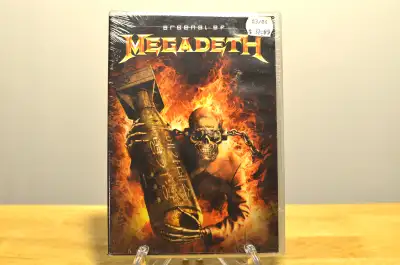 The Arsenal of Megadeth - 2 Disc DVD Concert Factory Sealed !