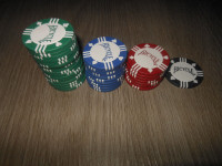 BICYCLE CLAY POKER CHIPS