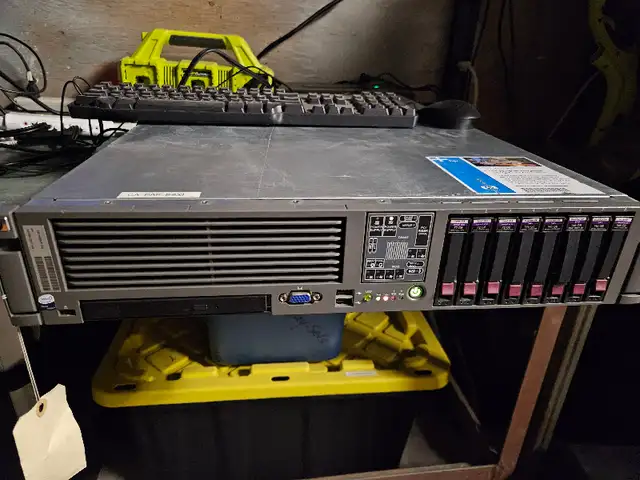 HP ProLiant DL380 G5 - Rackmount Server (Windows Server 2016) in Servers in Calgary - Image 2