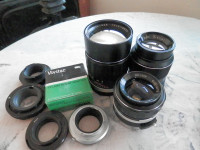 T4/TX lenses, 135mm, 200mm. Choice of mounts.