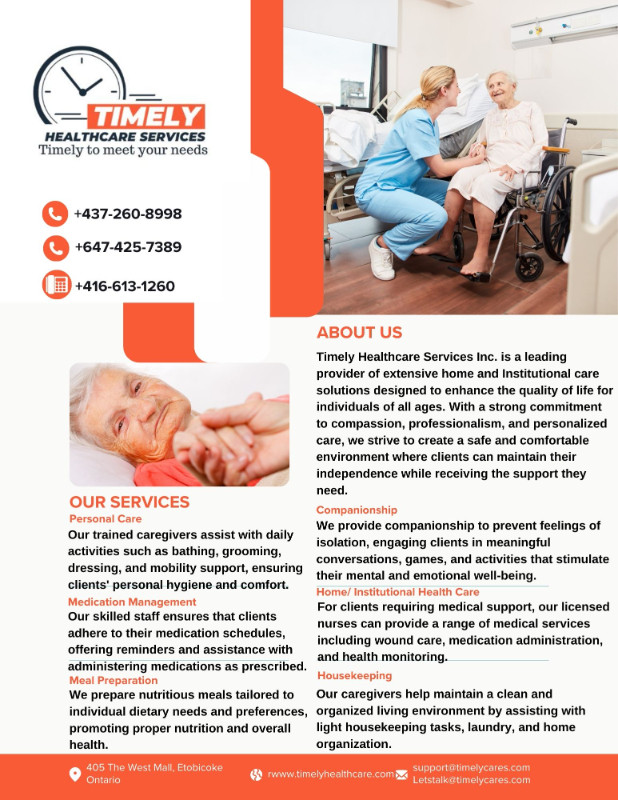 Elderly Homecare in Health and Beauty Services in Mississauga / Peel Region - Image 4