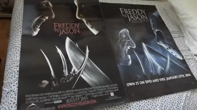 1 FREDDY VS. JASON TEASER HORROR MOVIE vid vhs POSTER, View more