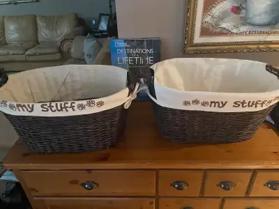 storage baskets, View more