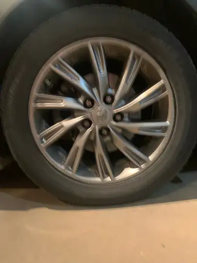 Looking for 17” Toyota Camry factory rims for a 2012 Camry, 10 spokes, will consider 2 or 4. Text 30...