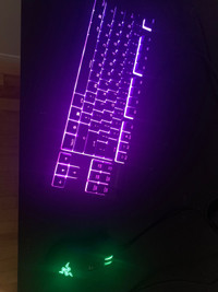 LED gaming keyboard & mouse
