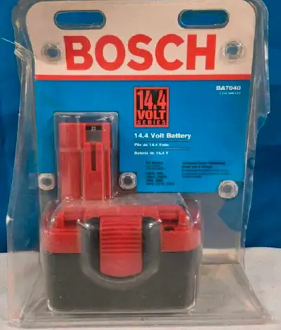 New. Bosch 14.4 Volt Battery Model# Bat040, View more