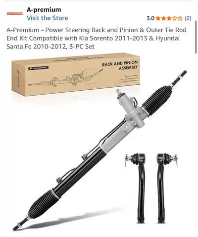 Power Steering Rack Santa Fe/Sorento, View more