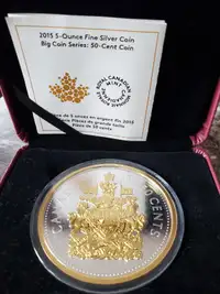 2015 big coin 5-Ounce silver coin