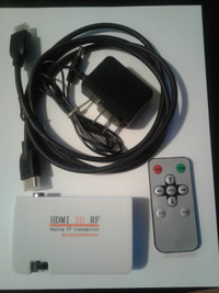 2  HDMI To  RF  Invertors