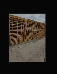 Multiple sizes of pallets/skids- Delivery available