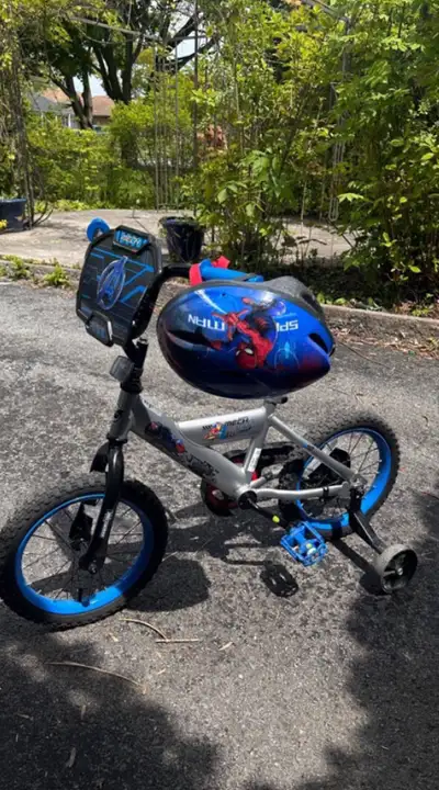 bicycle with helmet , View more