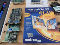 Matrox G450eTV carte tv enregistrement