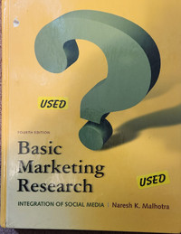 Basic Marketing Research 4th Edition Textbook