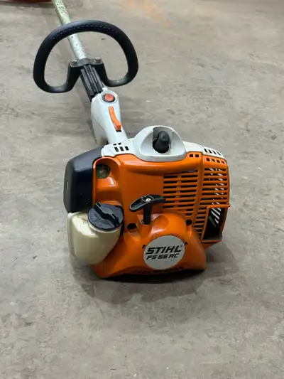 Stihl fs-56rc Runs good, lots of power. has brand new string head ($35) and a recent oem carb ($80)....