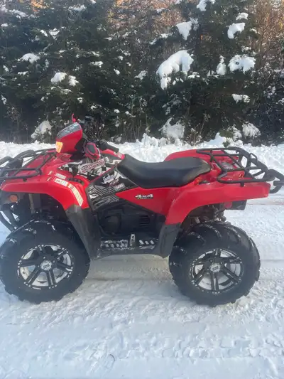 Back up for sale, was gone out of province 2014 Suzuki King quad 750 AXI. (LT-A750) In great shape,...