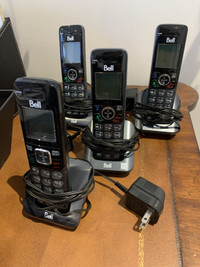 Bell corded and cordless phone set