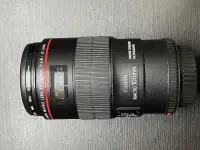 Canon EF 100 2.8 L IS USM macro lens