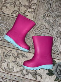 Toddler girl rain boots 