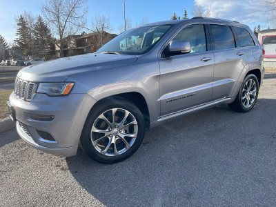 2020 Grand Cherokee Summit with extended leather package