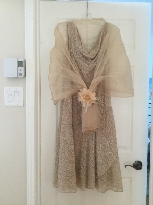 Robe mère de la mariée- couleur crème 11 ans dans Femmes - Robes et jupes  à Longueuil/Rive Sud