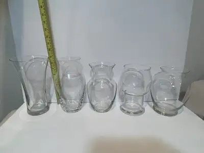 MEDIUM SIZED GLASS VASES, View more