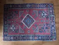 Antique tribal Persian rug