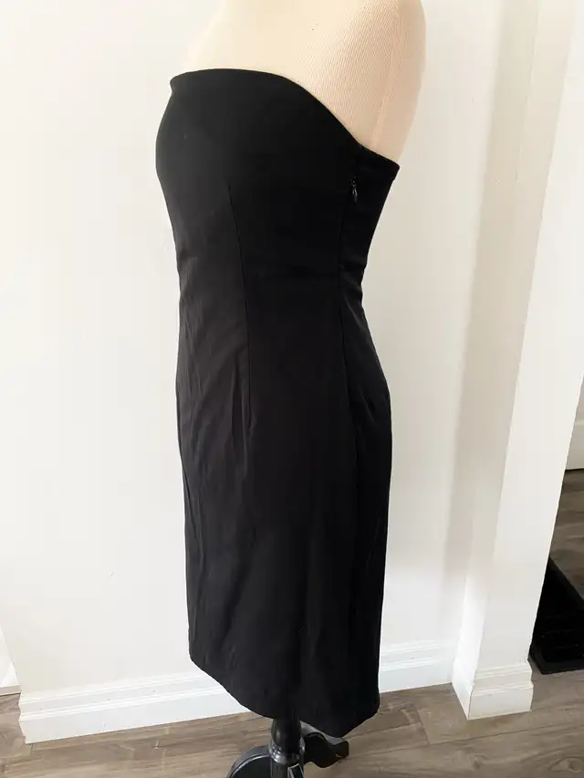 J. Crew Black Strapless Midi Dress in Women's - Dresses & Skirts in Kitchener / Waterloo - Image 3