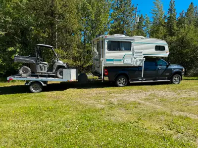 Ubilt Trailer, I bough this a few years ago to hauler my SxS around, has ramps lights work, wheel be...