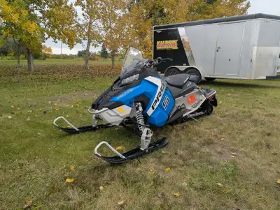 2017 Polaris 600 Switchback Pro S - 1835 Miles - Rear Storage Bag - 137" Track - Electric Start with...
