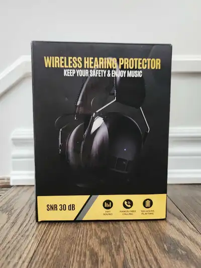 Wireless Hearing Protector - New in Box, View more