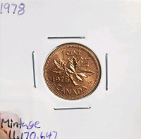 1978 penny mint state