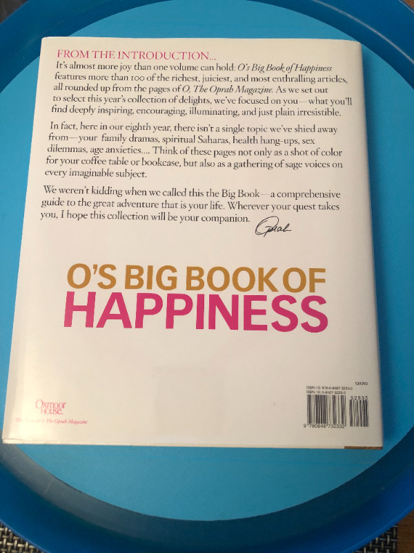 Oprah Big Book of Happiness - $10 in Non-fiction in Calgary - Image 3