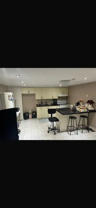 Basement in Scarborough 5 minutes south of Scarborough Golf Club Road and Ellesmere, Utilities and i...