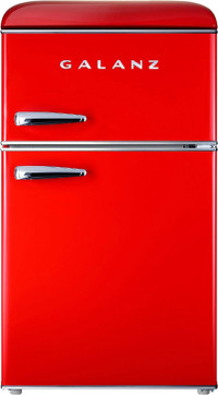 60.00 Dollar Galanz mini fridge in red