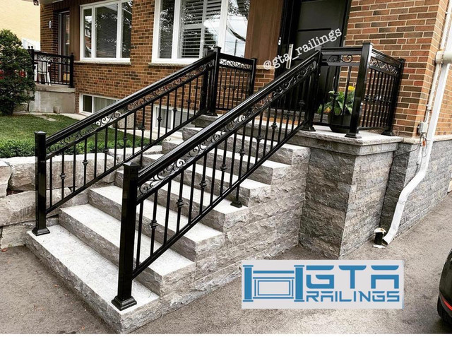 Aluminum and glass railings maintanance free in Decks & Fences in Mississauga / Peel Region - Image 2