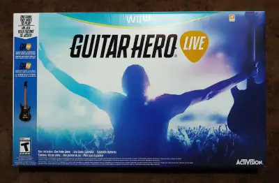Guitar Hero Live Bundle Nintendo Wii U, View more