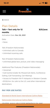 WTB: Freedom Talk Text $25/year