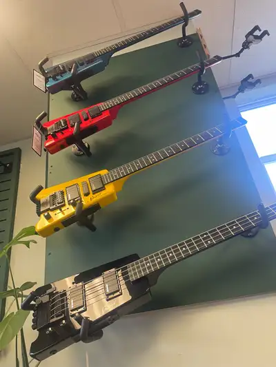 Brand new, no need to wait 9 months! Comes with Steinberger branded case, trem arm, adjustment tools...