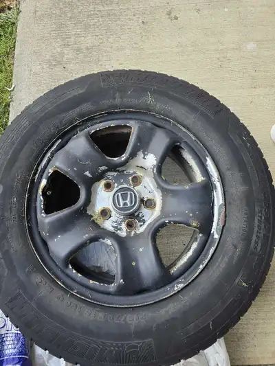 Honda CR-V 16" winter tires With rims All four for $200