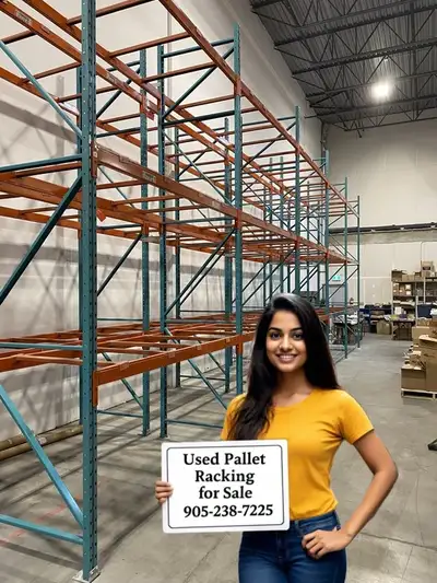 Used pallet racking in Brampton and Mississauga, View more